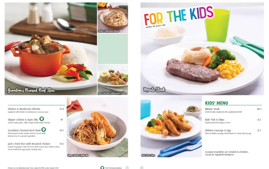 JACK’S PLACE KIDS MENU PRICES 2024