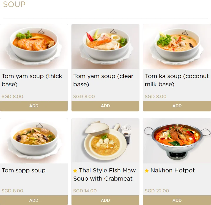 NAKHON KITCHEN SOUP MENU PRICES