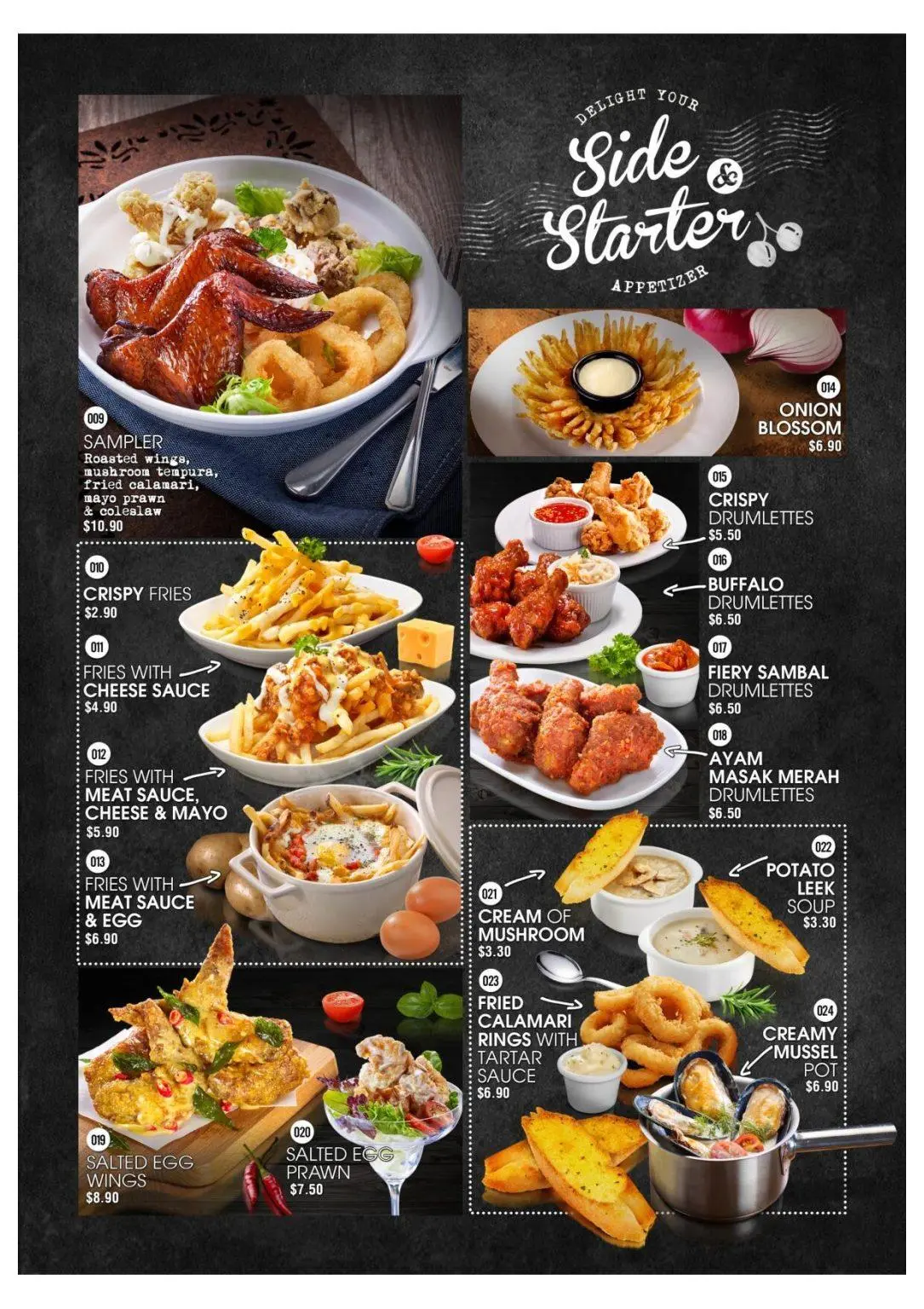 Tenderfresh Xpress Singapore Main Course Menu 2024