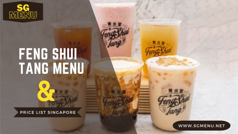 Feng Shui Tang Menu & Price List Singapore Updated 2024