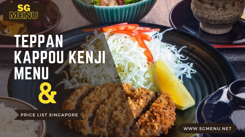 Teppan Kappou Kenji Menu