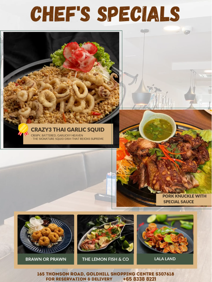 ThaiLily Restaurant Menu