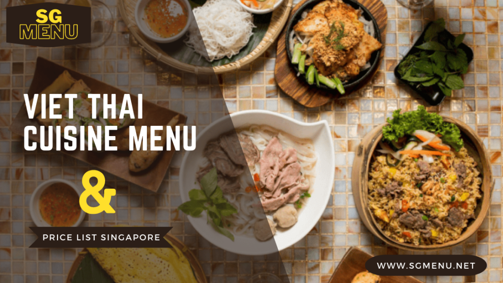 Viet Thai Cuisine Menu