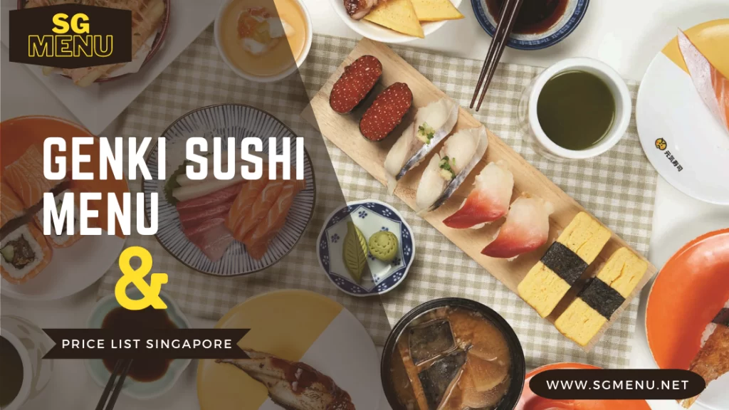 Genki Sushi Menu