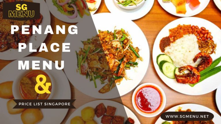 Penang Place Menu