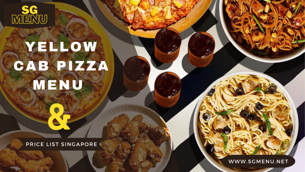 Yellow Cab Pizza Menu