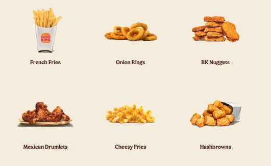 Burger King Menu