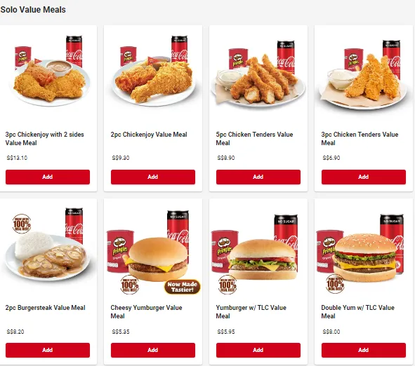  Jollibee Menu