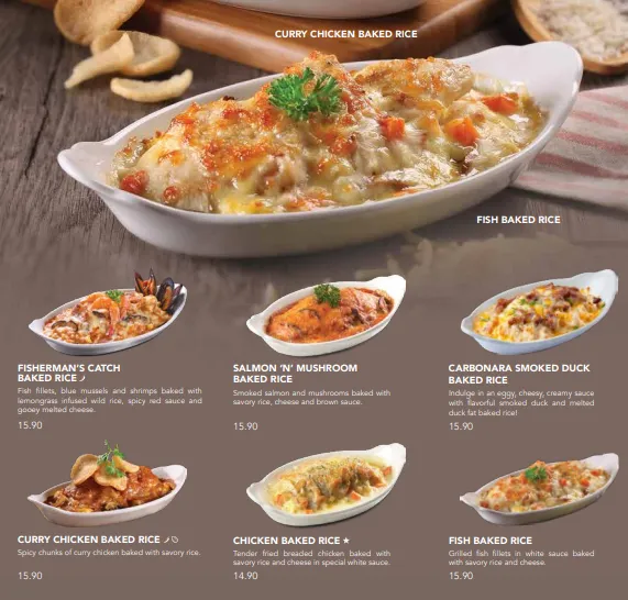 Swensens Menu