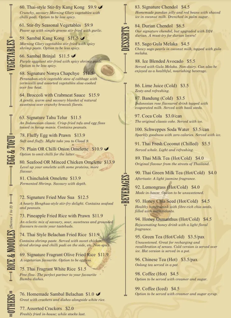 Bumbu Menu