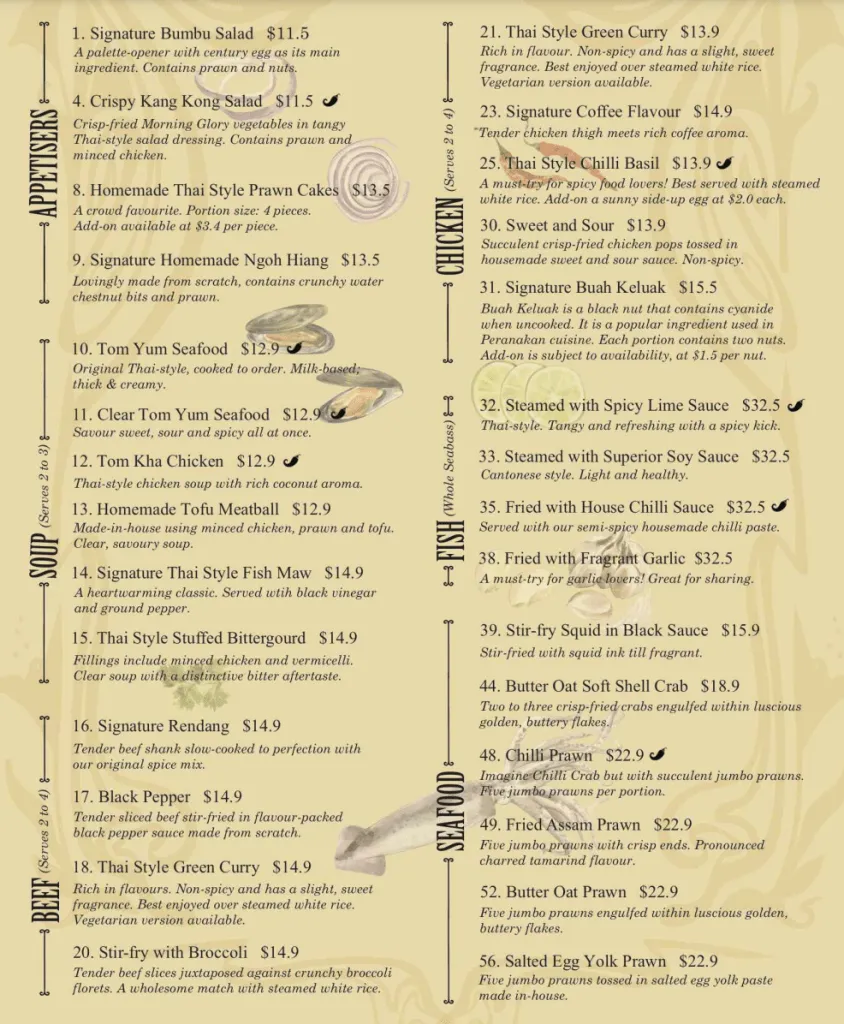 Bumbu Menu