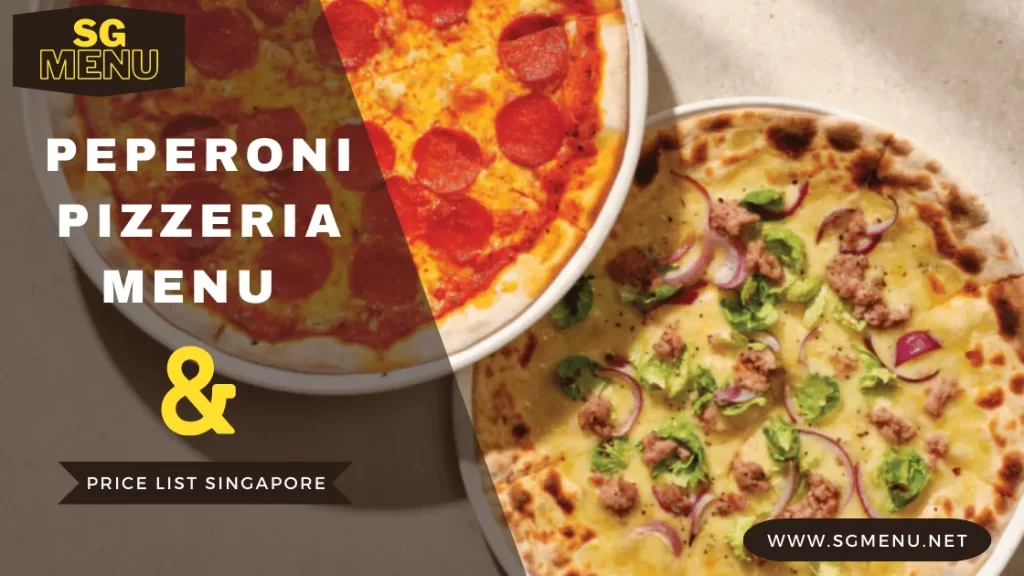 Peperoni Pizzeria Menu