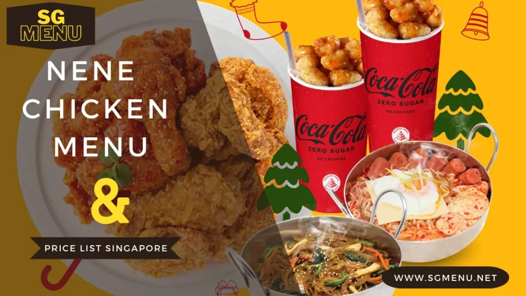 NeNe Chicken Menu