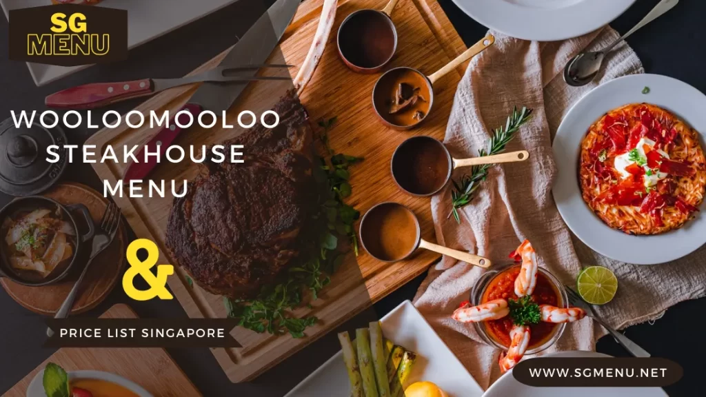 Wooloomooloo Steakhouse Menu