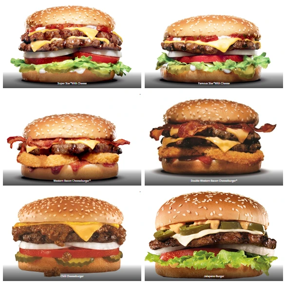 A&W Signature Burgers Menu 2024