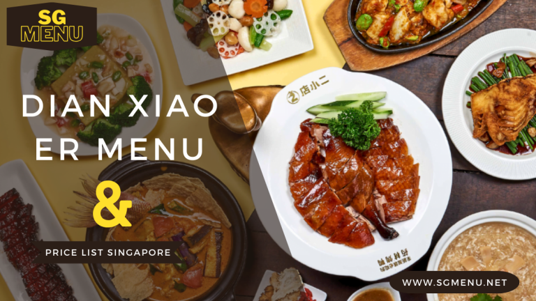 Dian Xiao Er Menu