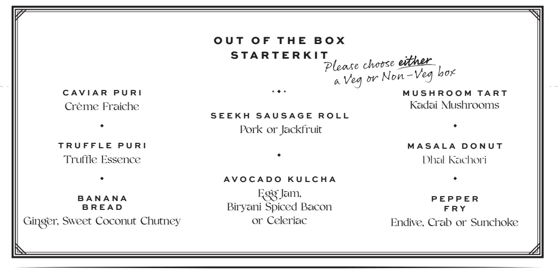 FIRANGI SUPERSTAR CAVIAR MENU PRICES