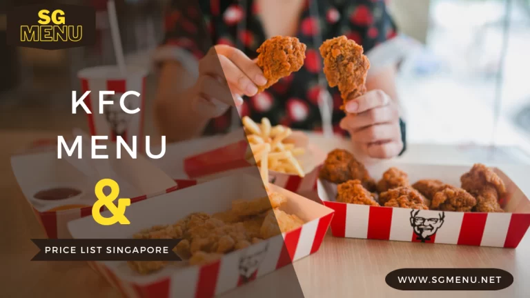 kfc menu