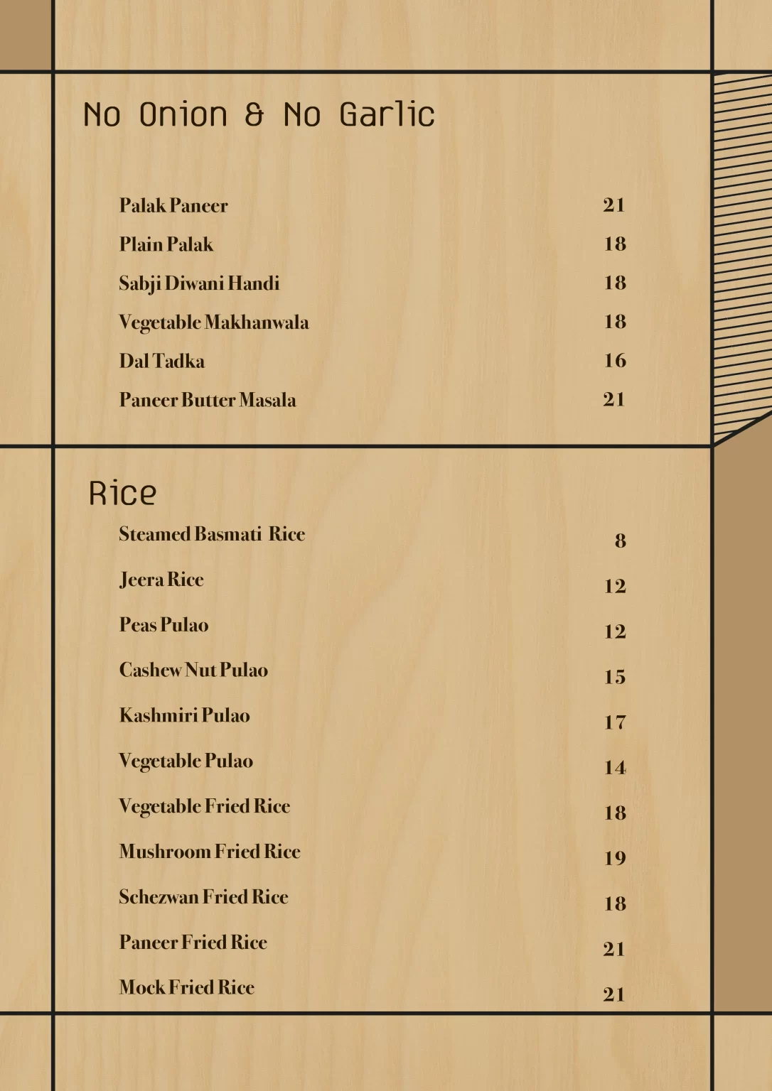 A&W Signature Burgers Menu 2024