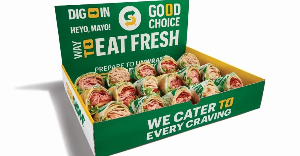 Subway Lunch Boxes Menu 