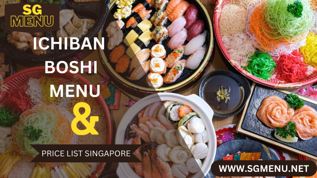 ICHIBAN BOSHI MENU