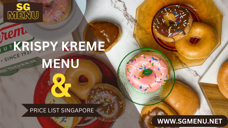 krispy kreme menu