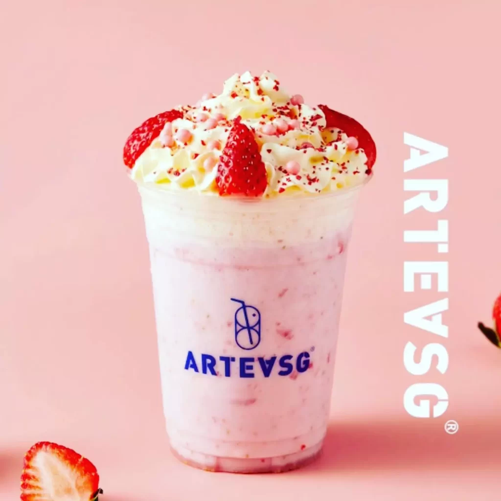 ARTEA SINGAPORE SLUSHY MENU PRICES 2024