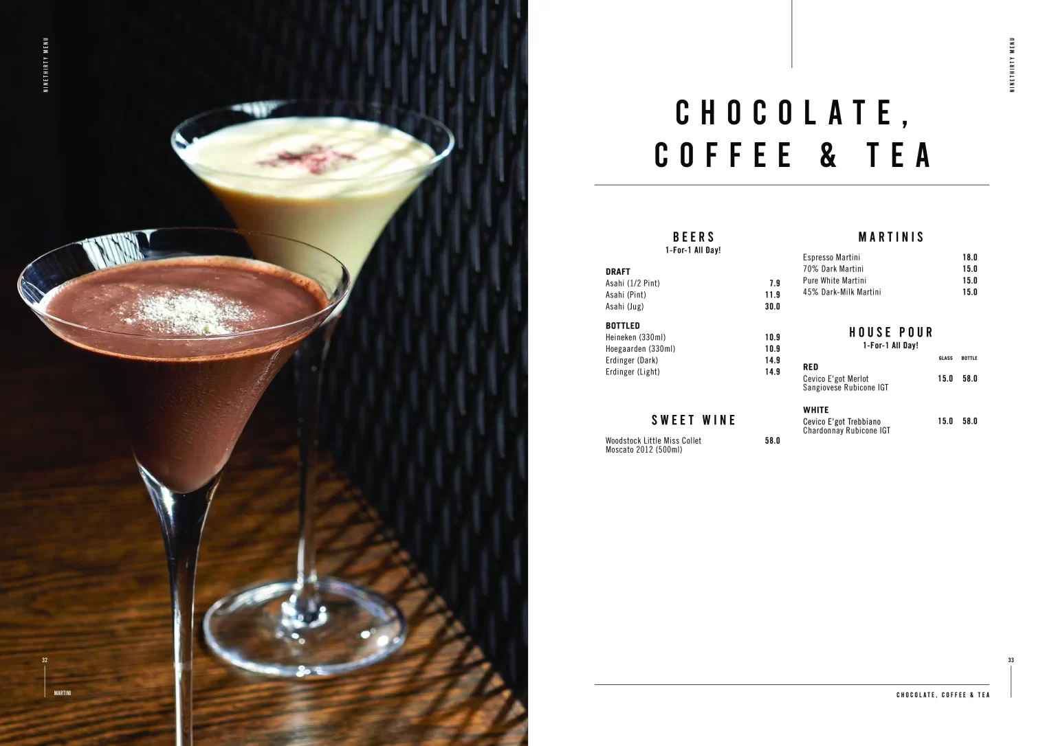 AWFULLY CHOCOLATE COFFEE & TEA MENU PRICES 2024