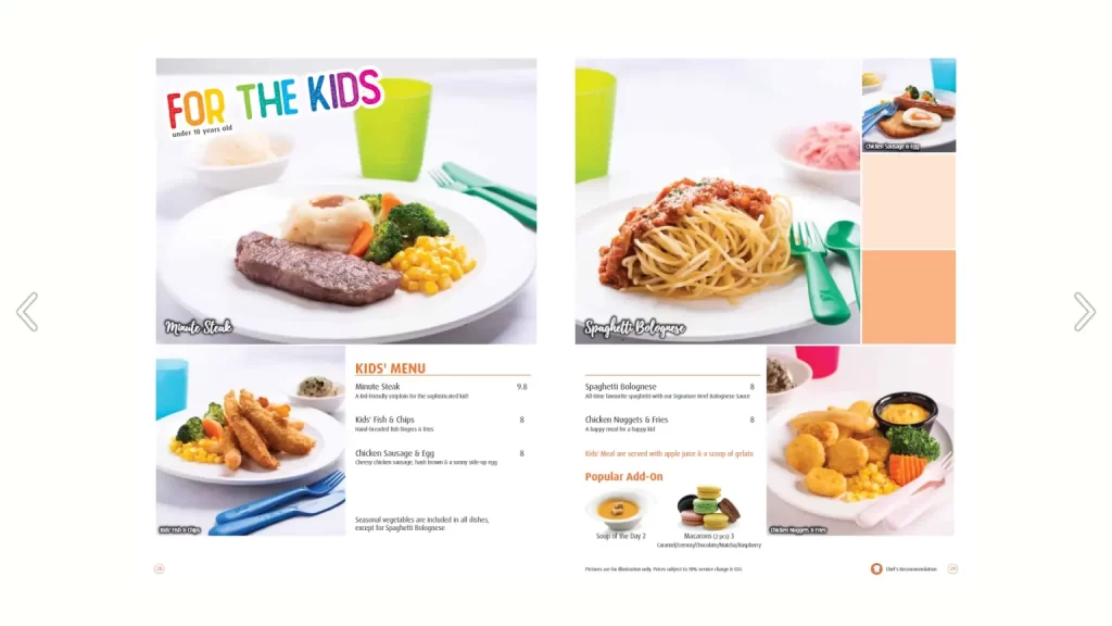 EATZI GOURMET BISTRO KIDS’ MENU WITH PRICES 2024