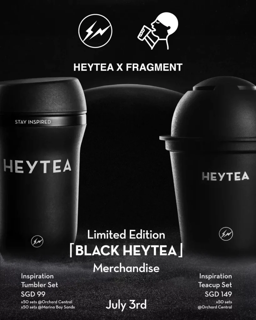 HEYTEA MERCHANDISE MENU 2024