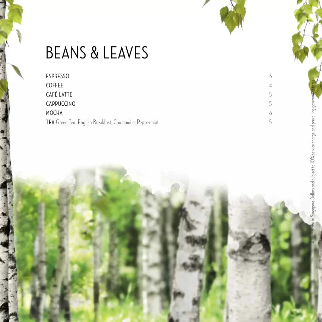 Hans im Glück Beans And Leaves Menu 2024