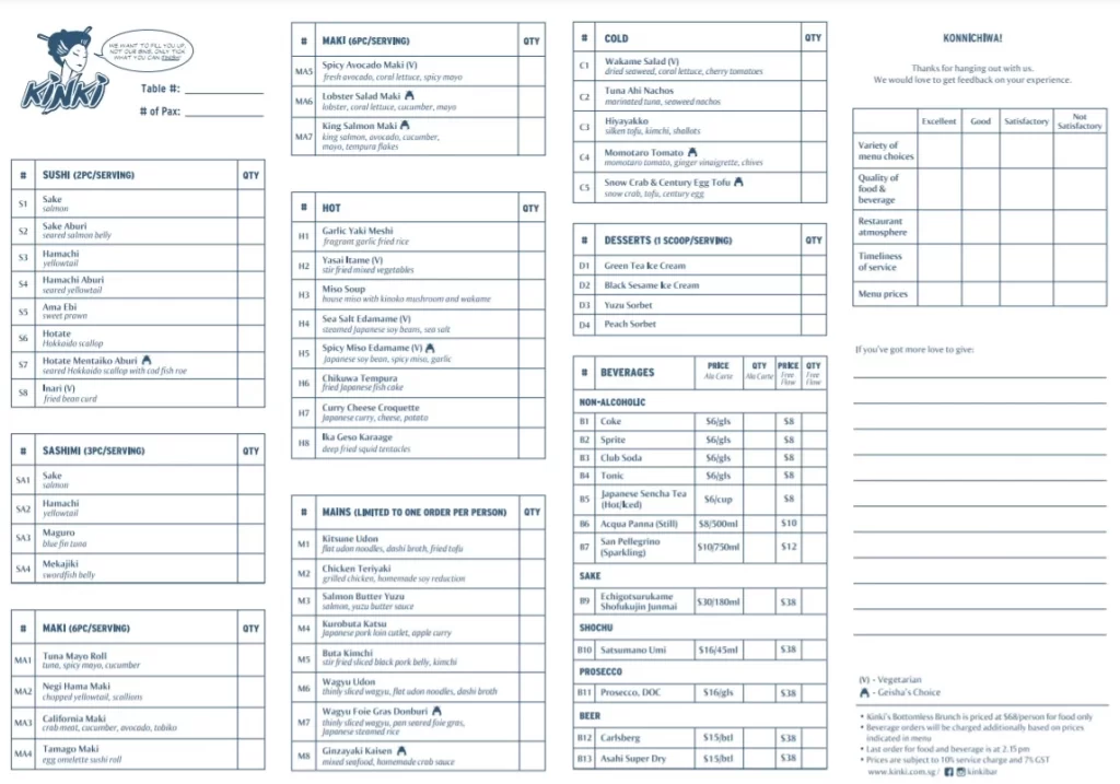 KINKI ROCK & ROLL PRICES 2024