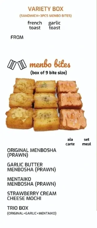 MenboLah Menu – Menbo Bites 2024