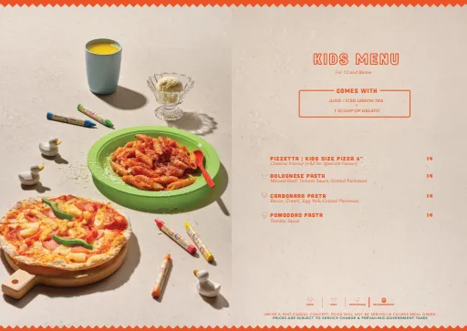 Peperoni Pizzeria Menu 2024