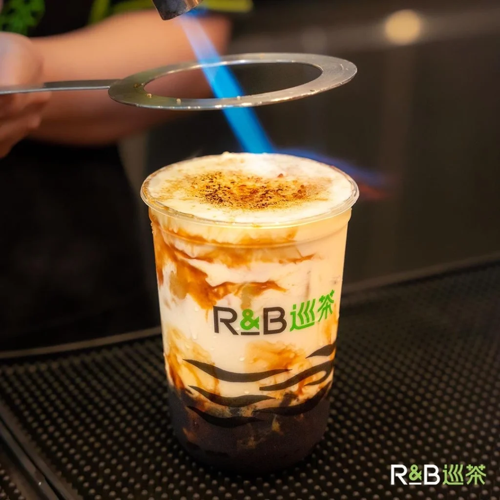 R&B MILK TEA MENU 2024