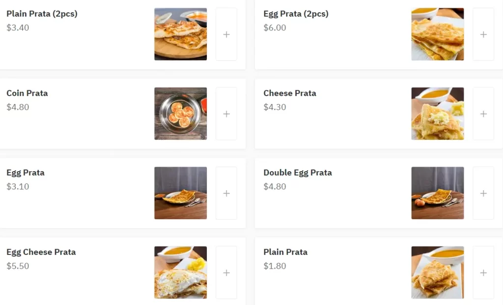 SPRINGLEAF MENU PRATA 2024