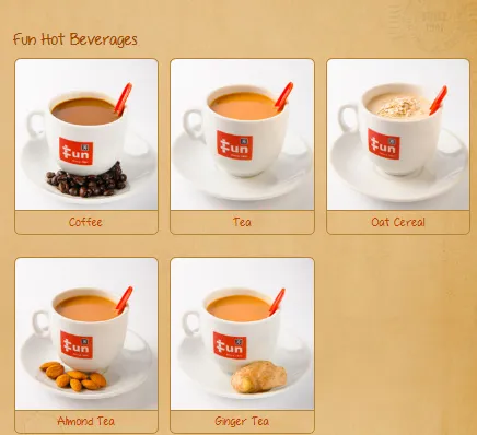 Traditional Coffee Menu 2024