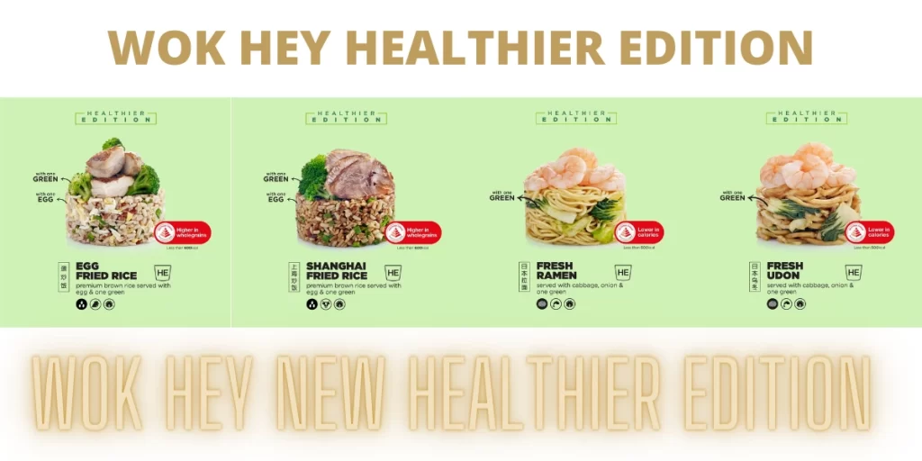 WOK HEY HEALTHIER EDITION MENU PRICES 2024