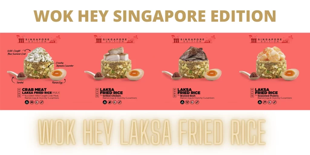 WOK HEY LAKSA FRIED RICE MENU PRICES 2024