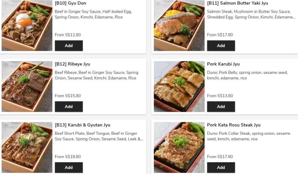 YAKINIKU GO TAKEAWAY BENTO MENU WITH PRICES 2024 UPDATED