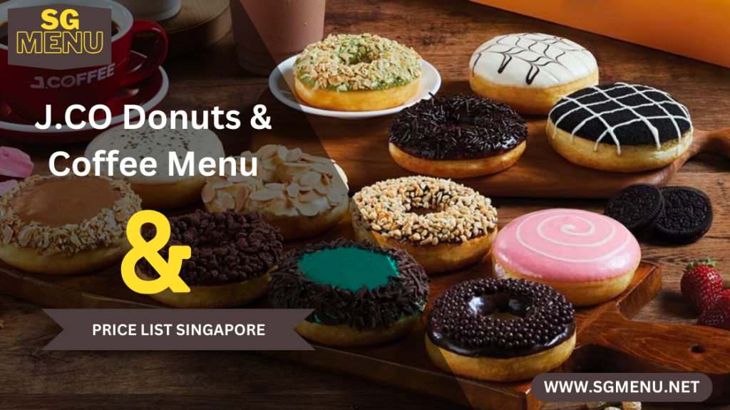 J.CO Donuts & Coffee Menu