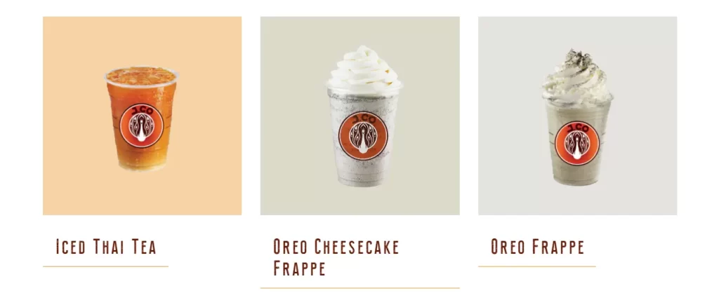 J.CO Donuts & Coffee Singapore Menu – Bottled Drinks 500ml 2024