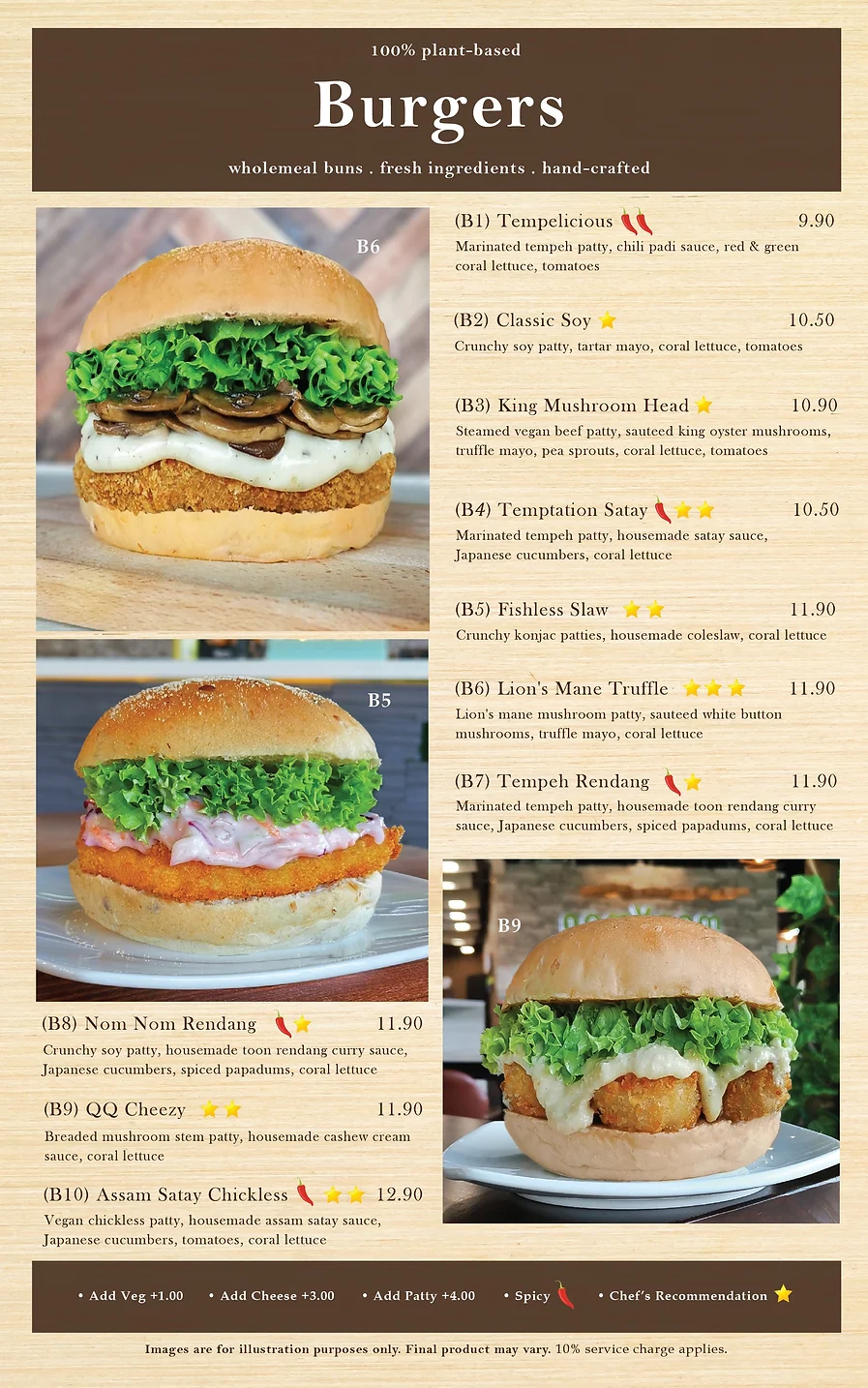 NOMVNOM MENU BURGER PRICES 2024