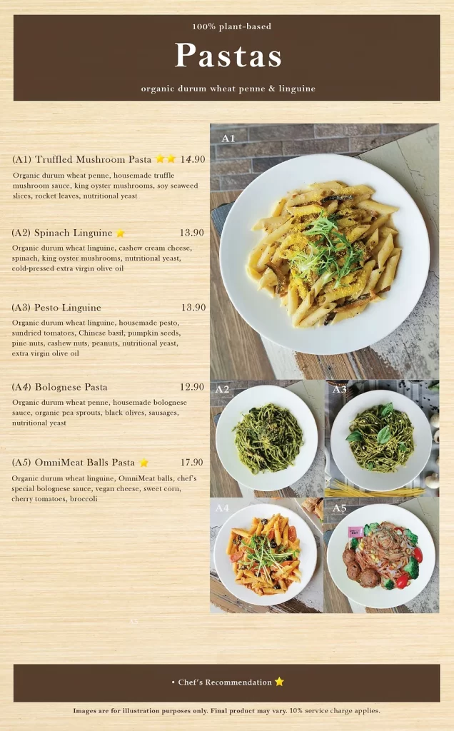 NOMVNOM PASTA MENU PRICES 2024