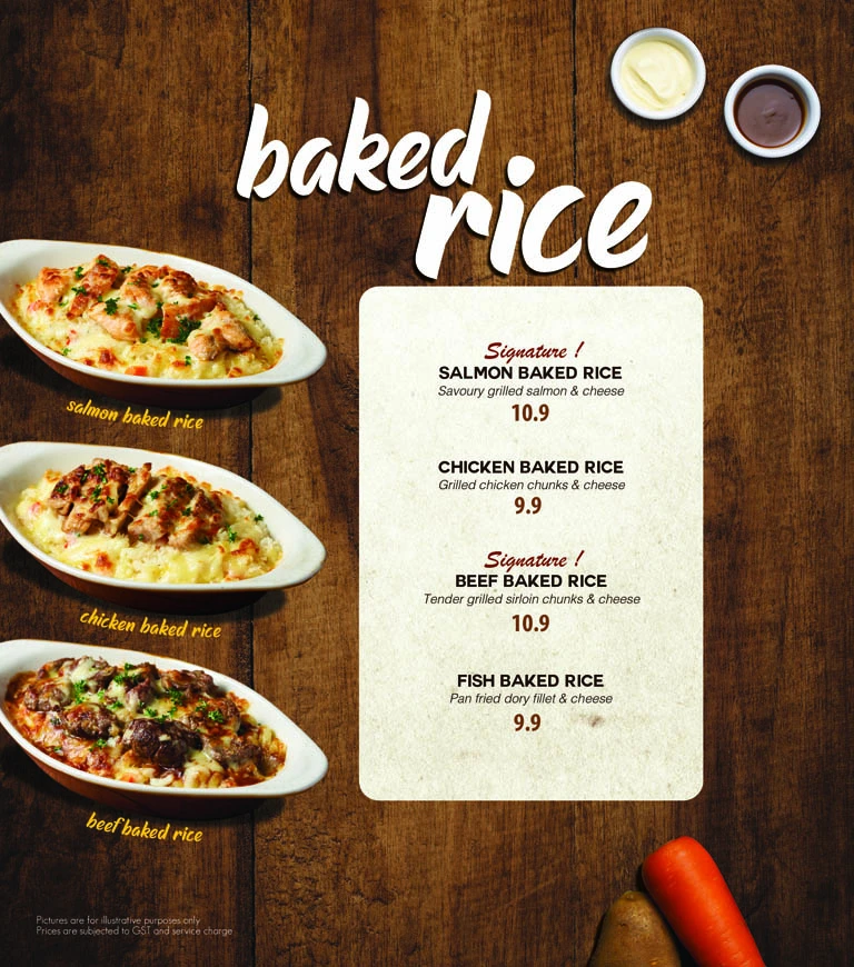 Buddy Hoagies Baked Rice Menu 2024