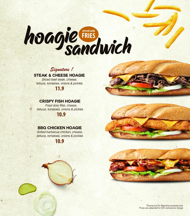 Buddy Hoagies Sandwiches Menu 2024