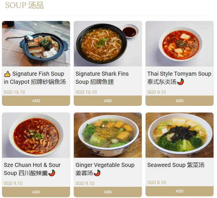 D’LIFE SOUP MENU PRICES 2024