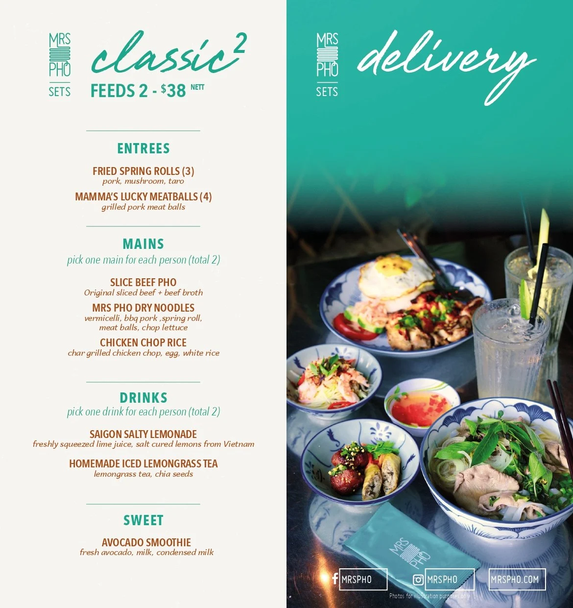 MRS PHO CLASSIC MENU 2024