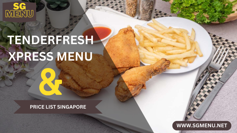 TENDERFRESH XPRESS MENU