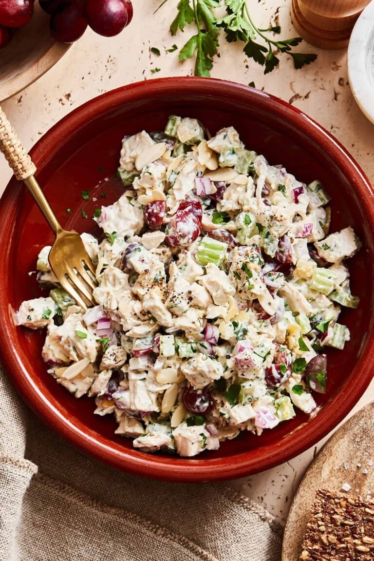 Healthy Chicken Salad Recipe for a High-Protein, Fresh, and Nutritious Meal